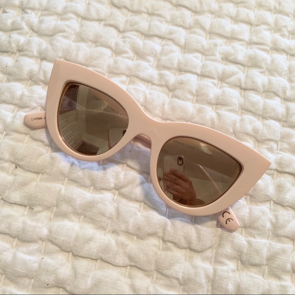 Light Pink Cat Sunglasses